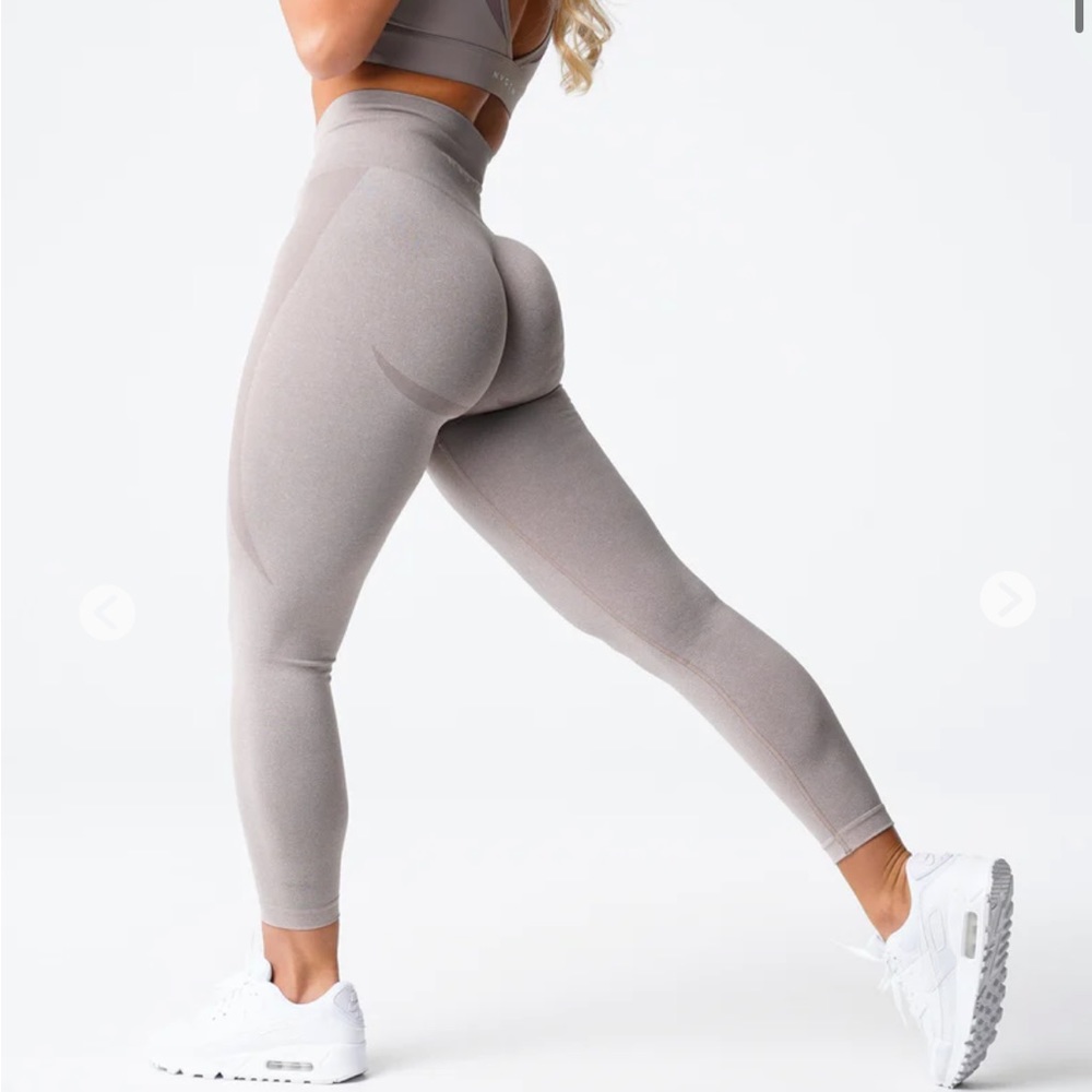 Nvgtn taupe contour leggings